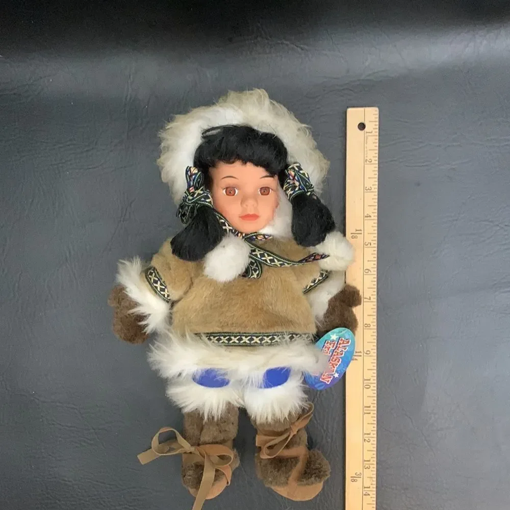 Attic Circle Enterprises Alaskan Friends Traditional Dress Girl Doll Ages 3 Up